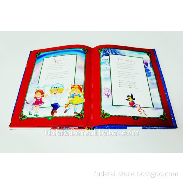 FDT Customized Printing Colorful and qualified Christmas CD book